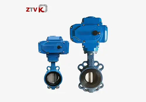 How to remove the shaft of an electric wafer butterfly valve?